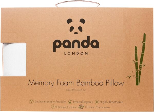 Panda Memory Foam Bamboo Pillow (2024) - Image 2