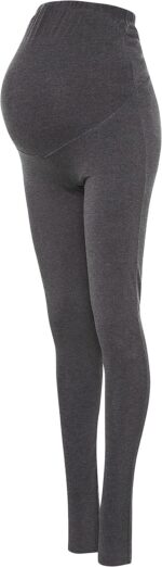 Long Tall Sally - LTS Tall Maternity Charcoal Stretch Leggings - Women's - Image 7