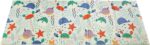 Nuby Foldable Reversible Play Mat - Easy Clean | Reversible | Waterproof | Suitable from Birth (Ocean Friends) - Image 10