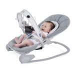 Chicco Hoopla Baby Bouncer 2-in-1, Titanium | Birth - 9 kg, Soft and Padded, Foldable and Compact, Converts into Seat for Use to 18 kg - Image 8