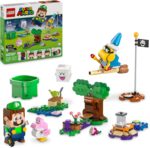 LEGO Super Mario Adventures with Interactive Luigi Toy, Nintendo Gift for 6 Plus Year Old Boys, Girls and Gamers, Garden Playset for Kids, with Pink Baby Yoshi Figure, 71440