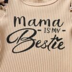 Baby Girl Clothes Ruffle Short Sleeve Top Leopard Print Skirt Set - Image 5