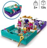 LEGO Disney Princess The Little Mermaid Story Book Buildable Toy with Ariel, Prince Eric and Ursula Micro Dolls plus Sebastian Figure, 2023 Film Playset, for Kids, Girls, Boys Aged 5 Plus 43213 - Image 2