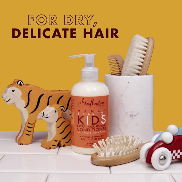 Shea Moisture Mango & Carrot KIDS Extra-Nourishing Conditioner - 8oz - Image 5
