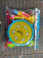 Hojalis Baby Musical Instruments Set, 8 Pcs Kids Drum Kit, Baby Drum Set, Toddler Musical Instruments, Sensory Percussion Instruments, Educational Musical Toy for Baby Boys Girls Age 1-5(Random Color) - Image 9