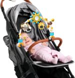 caterbee Baby bouncer toy bar, Arch pram Toys for Toddlers (Blue) - Image 3