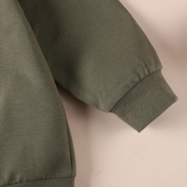 URMAGIC Toddler Baby Boys Outfits Long Sleeve Baby Boys' Clothing Sets Pockets Contrast Color Sweatshirt and Pants Fall Winter Clothes Set 12-18 18-24 Months 2T 3T 4T 5T - Image 8