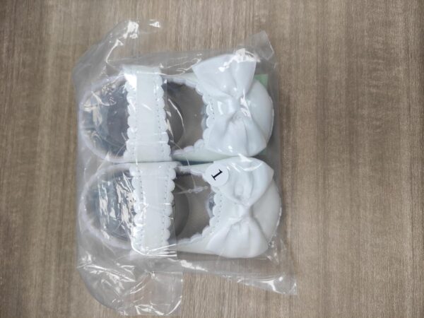 Sonsage Infant Baby Girls Bowknot Mary Jane Toddler PU Leather Soft Sole Princess Wedding Dress First Walking Flats Prewalker Newborn Ballet Shoes - Image 6