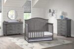 Soho Baby Chandler Crib to Toddler Bed Guard Rail Conversion Kit, Graphite Gray, GreenGuard Gold Certified - Image 4