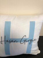 Personalised Name and Initial Cushion Cover & Insert, 40cm x 40cm, Nursery Decor, Kids Bedroom Decor, Gift for Kids, Gift for Couple, Custom Throw Pillow, Decorative Scatter Cushions - Image 6