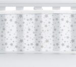 BreathableBaby Breathable Mesh Liner For Cot Beds — Covers 2 Sides — Classic — 3 mm — Twinkle Grey — 2 Panels — Non-Padded Single Layer — Safer Than a Crib Bumper — UK/EU Safety Tested