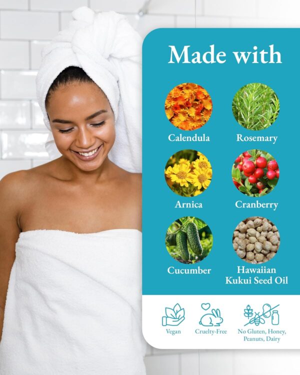 Kids Conditioner - Original Sprout Deep Conditioner for Babies & Up - Hair Conditioner for Women & Men - Hydrating Conditioner Infused with Hawaiian Kukui Seed Oil, Rosemary & Calendula - 946ml - Image 3