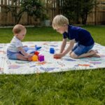 Nuby Foldable Reversible Play Mat - Easy Clean | Reversible | Waterproof | Suitable from Birth (Ocean Friends) - Image 6