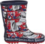 Marvel Boys Spiderman Wellington Boots Kids Rubber Wellingtons Rain Shoes Wellies Wellys - Image 4