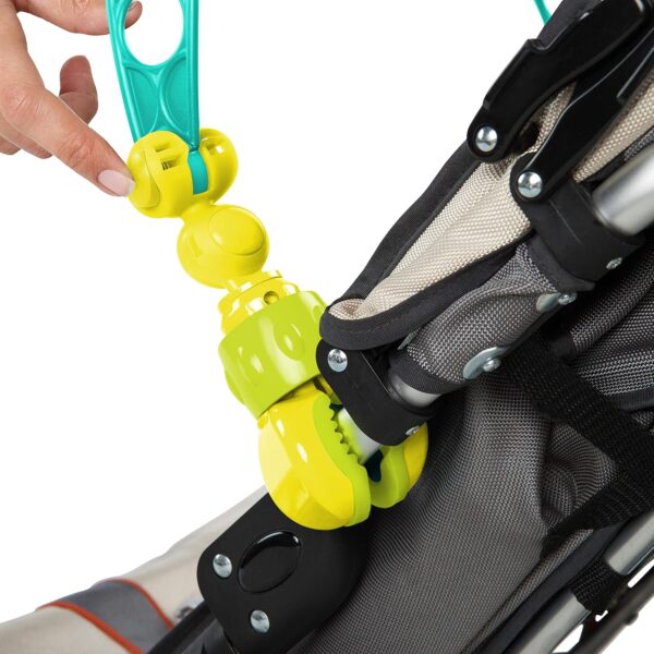 Bright Starts OBall Flex 'n Go Activity Arch Take-Along BPA-free Baby Stroller Toy, Age Newborn+ - Image 11