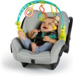 Bright Starts OBall Flex 'n Go Activity Arch Take-Along BPA-free Baby Stroller Toy, Age Newborn+