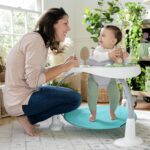 Ingenuity, Baby Activity Centre Jumper & Play Table 2-in-1 Spring & Sprout, First Forest, 11 Activities with Lights & Sounds, Development of Motor Skills, Adjustable Height, 360° Seat, 6-24 Months + - Image 9