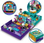 LEGO Disney Princess The Little Mermaid Story Book Buildable Toy with Ariel, Prince Eric and Ursula Micro Dolls plus Sebastian Figure, 2023 Film Playset, for Kids, Girls, Boys Aged 5 Plus 43213 - Image 3
