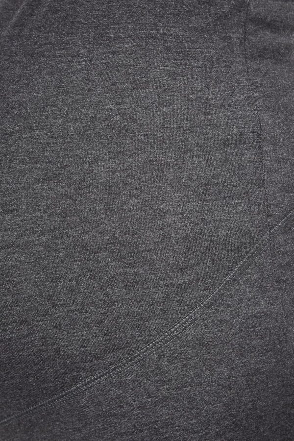 Long Tall Sally - LTS Tall Maternity Charcoal Stretch Leggings - Women's - Image 6