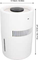 Large Capacity Dual Functional Bedroom Humidifier and Air Purifier with Efficient Purification, Quiet Running for Home Office Dorm Nursery, Simple and Stylish for Health and - Image 7