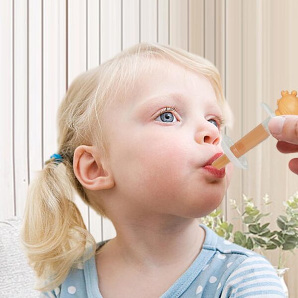 Wezalget Medicine Dispenser for Kids,Kids Oral Liquid Medicine Dropper | Baby Feeding Utensils, Dropper Syringe, Medicine Pacifier for Liquid Medicine and Other Liquid Nutrients - Image 2