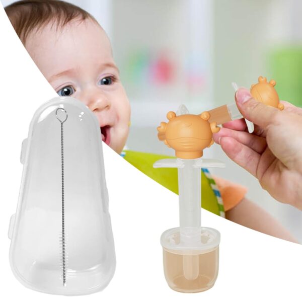 Wezalget Medicine Dispenser for Kids,Kids Oral Liquid Medicine Dropper | Baby Feeding Utensils, Dropper Syringe, Medicine Pacifier for Liquid Medicine and Other Liquid Nutrients - Image 3