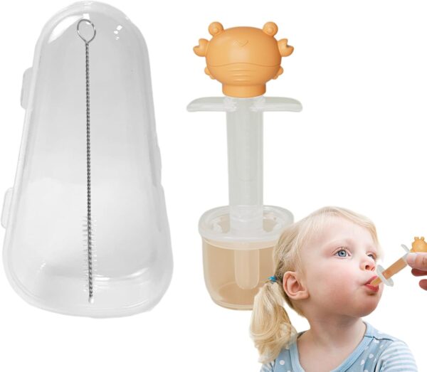 Wezalget Medicine Dispenser for Kids,Kids Oral Liquid Medicine Dropper | Baby Feeding Utensils, Dropper Syringe, Medicine Pacifier for Liquid Medicine and Other Liquid Nutrients - Image 9
