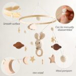 Lbvzxkad Baby Mobile for Crib Nursery Mobile Decor Soft Animal Mobile for Boy Baby Bed Toys Gifts High Guality - Image 5