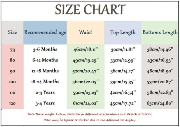 New 2024 Christmas Girls Boys Toddler Soft Pajamas Toddler Cartoon Prints Long Sleeve Kid Sleepwear Sets Baby Girl Bloomers Set (Pink, 3-4 Years) - Image 3