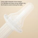 Pacifier Medicine Dispenser - Cute Baby Oral Syringe & Dispenser | Baby Feeding Utensils, Dropper Syringe, Medicine Pacifier for Liquid Medicine and Other Liquid Nutrients Tioheam - Image 6