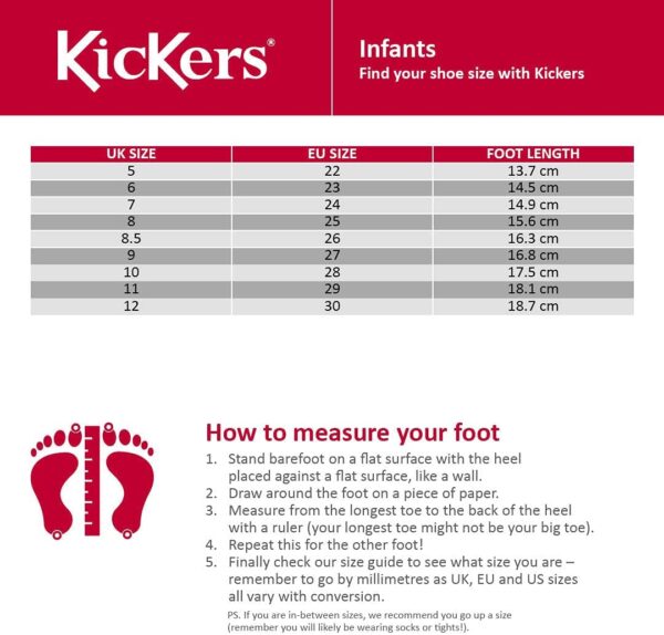 Kickers Unisex Kid's Tovni Twin Zigzag Shoes - Image 7