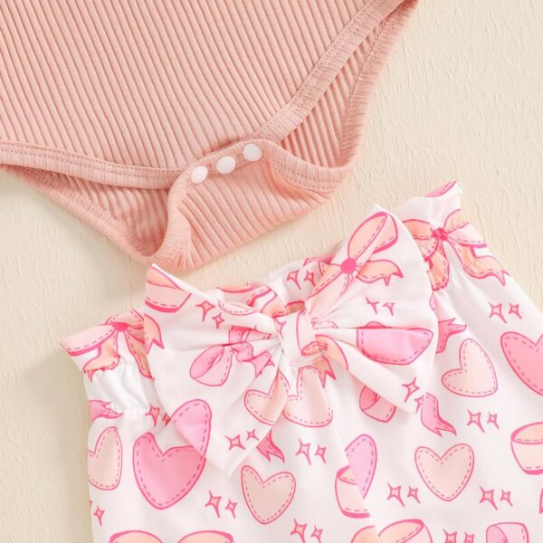 Himllauen Baby Girls Romper Outfit Long Sleeve Bodysuit Floral Pants with Headband Set 3Pcs Newborn Clothes for Baby Girl 0-18 Months Fall Spring Winter - Image 5