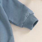 Bufarromio Little Kid Baby Boys 2Pcs Outfits Tractor Letter Print Long Sleeve Sweatshirt Drawstring Elastic Long Sweatpants Tracksuit 6M-4T - Image 4