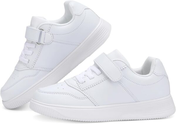 Shoful Boys Trainers Girls Running Shoes Lightweight Athletic Low Top Kids Sneakers - Image 8