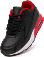 Daclay Kids Trainers Boys Girls Black Running Shoes Walking Outdoor Sports Sneakers 9 Toddler 5 Big Kid