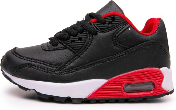 Daclay Kids Trainers Boys Girls Black Running Shoes Walking Outdoor Sports Sneakers 9 Toddler 5 Big Kid - Image 5