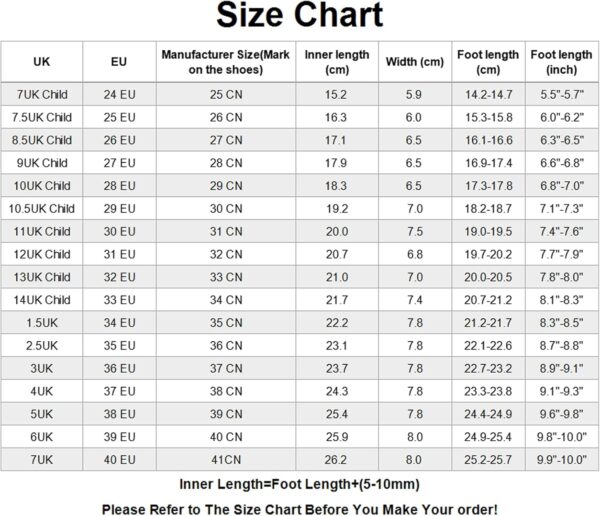 Daclay Kids Trainers Boys Girls Black Running Shoes Walking Outdoor Sports Sneakers 9 Toddler 5 Big Kid - Image 7