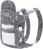 Toddler Hip Carrier, Baby Soft Carrier, 4-in-1 Carrier, Light and Airy Baby Carrier, Front and Back Carry Baby Holder with Adjustable Waist Belt and Ergonomic Seat for to Toddler