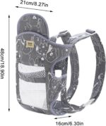 Toddler Hip Carrier, Baby Soft Carrier, 4-in-1 Carrier, Light and Airy Baby Carrier, Front and Back Carry Baby Holder with Adjustable Waist Belt and Ergonomic Seat for to Toddler - Image 2