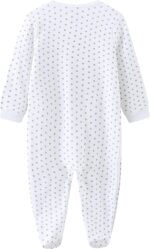 Kiddiezoom Baby Boys' Rompers Snug Fit Footed Cotton Pajamas Long Sleeve Onsises Sleepsuit - Image 3