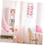 VICASKY 2pcs Butterfly Ornament Mobile Hanging Pendants Coupler Ceiling Fans Electric Fan Ceiling Fans Cleaning Supplies Barbell Girl Decoration Wristband Decoration Mini Hairball - Image 4