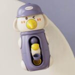 Pool for Toddler Girl Bath Bathtub Toys For Toddlers 1 2 3 Years Old Elephant Bathtub Toys With Rotatable Waterwheel/Eyes Bathroom Strong Suckers Water Bath Toys For Toddlers Boys (Purple, On - Image 3