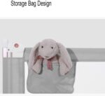 Sywlwxkq Baby Playpen Crib Wrap Rail Child Bed Safety Side Rails Vertical Lifting Toddler Bedrails with Storage Bag Anti-collision Anti-drop Toy (Size : 180cm(70.8in)) - Image 5