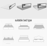 Sywlwxkq Baby Playpen Crib Wrap Rail Child Bed Safety Side Rails Vertical Lifting Toddler Bedrails with Storage Bag Anti-collision Anti-drop Toy (Size : 180cm(70.8in)) - Image 6