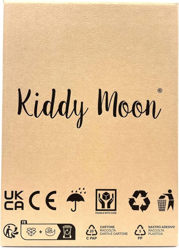 KiddyMoon Soft Ball Pit Round 120X30cm/200 Balls ∅ 7Cm / 2.75In For Kids, Foam Ball Pool Baby Playballs Children, Made In The EU, Pink:White-Grey-Powder Pink - Image 9