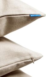 KRAFTYGIFTS Personalised Christening Gift Rabbit Cushion Cover Baby Boy Girl Baptism Pillow PR (Baby Boy PR01) - Image 3