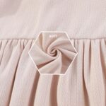 Ecojoy Baby Girl Vest 3PCs Grow Long/Short Sleeve Summer Fall Bodysuit with 3 Headbands/Hats - Image 7