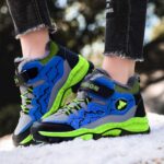 ZYLDK Kids Winter Snow Shoes Water Resistant Boys and Girls Trainers Warm Lining Walking Hiking Boots - Image 6