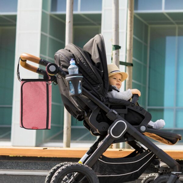 Travel Diaper Changing Mat | Folding Organizer Bag for Diaper,Detachable Changing Pads for Parks, Shopping Malls, Restaurants, Travel, Camping - Image 7