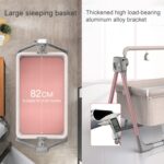 Electric Baby Swing Cradle Rocker with Adjustable Bedside Cribs Auto Rocking Recliner Crib Basket for Newborn Infants Safe and Comfortable Baby Bed - Image 7